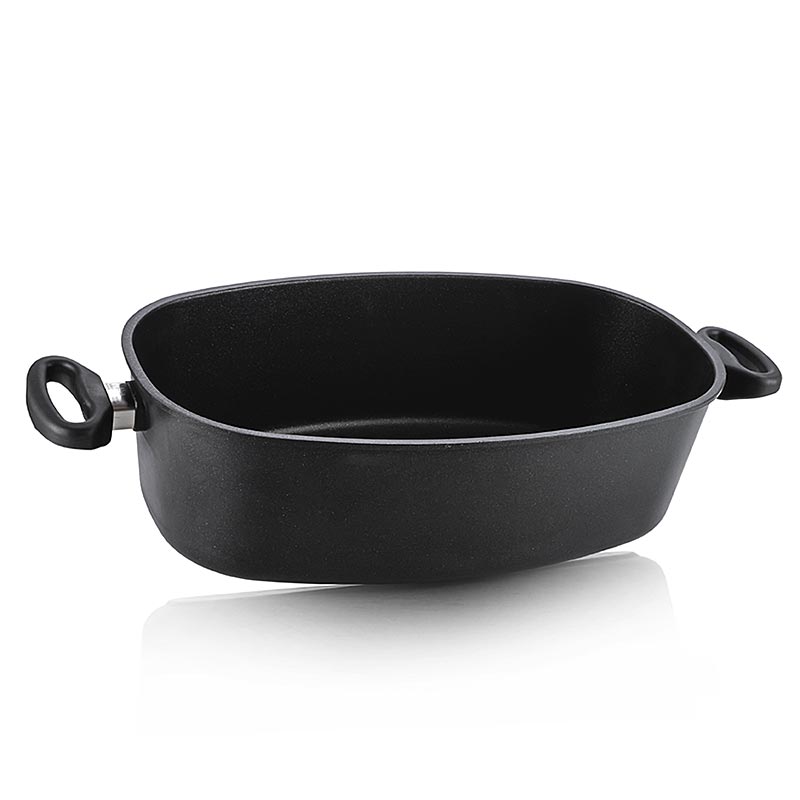 AMT Gastroguss, Cocotte Jumbo avec poignées latérales, induction, 40x24x12cm, 1 pc