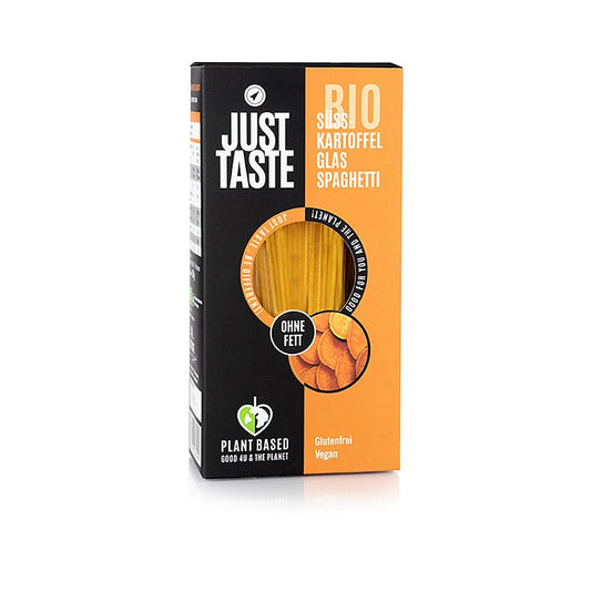 Just Taste Gelbe Süßkartoffel Glasnudel Spaghetti, glutenfrei, BIO, 250 g