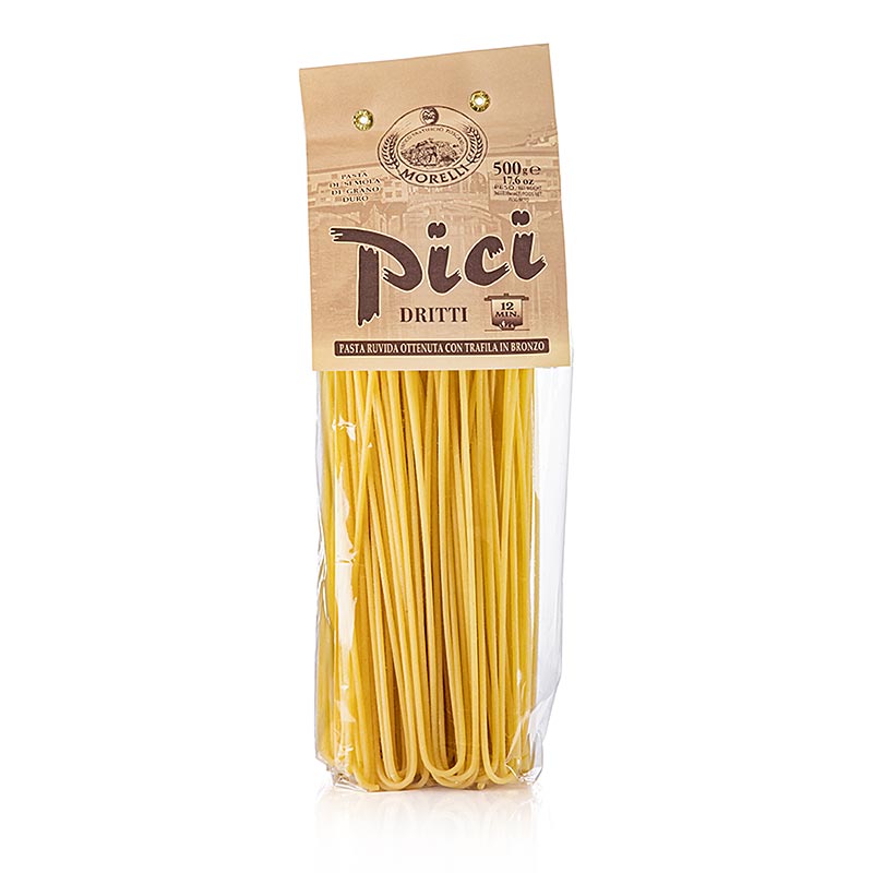 Morelli 1860 Pici Dritti Semola di Grano Duro, 500 g