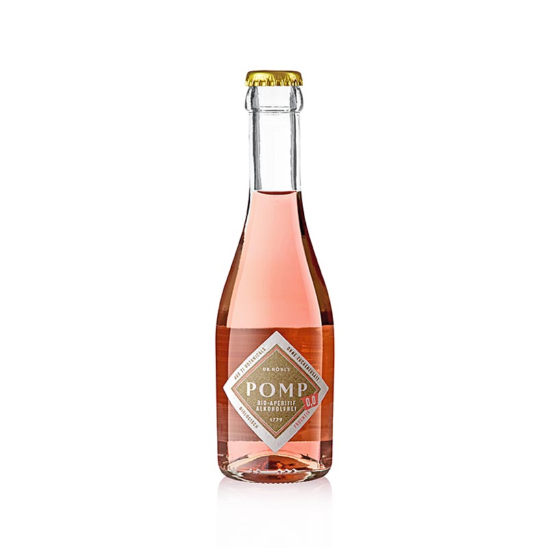 POMP Bio Aperitif, 0,0, fruchtig, ohne Alkohol, BIO, 200 ml