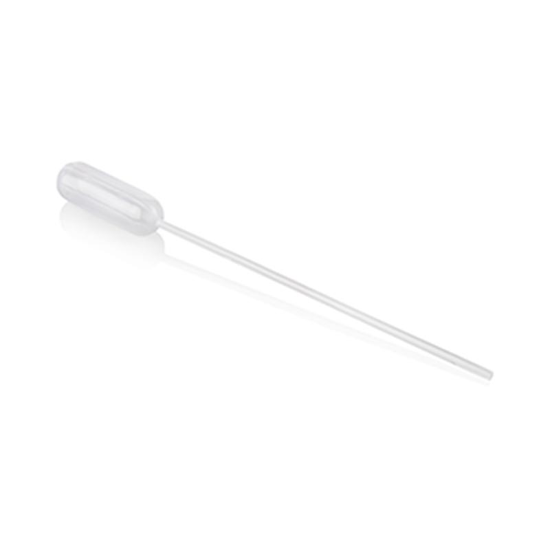 Pipetta Micro Pasteur, non graduata, volume di aspirazione 3 ml, L 15cm, plastica, 500 pz.