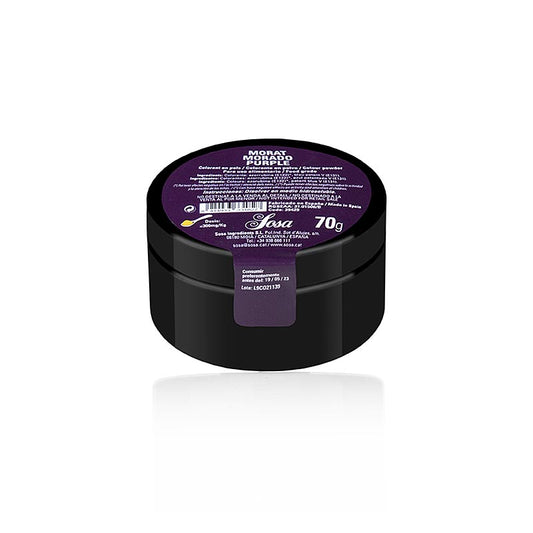 Colorante alimentare Sosa viola, in polvere, solubile in acqua (39429), 70 g