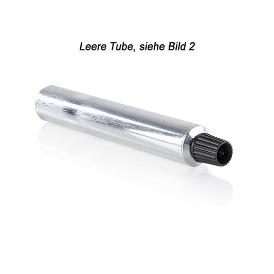 Tube zum Befüllen, silber, 30ml, ohne Inhalt, 100% Chef, 100 St