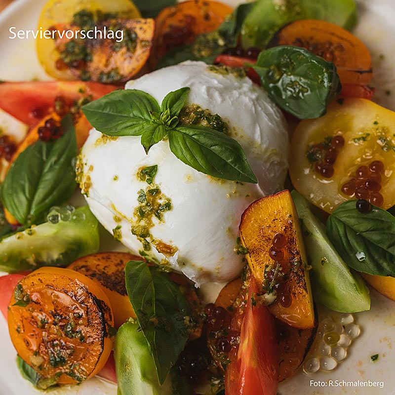 Burrata di Bufala, mozzarella di bufala con cuore cremoso, 125 g | Formaggi | thungourmet