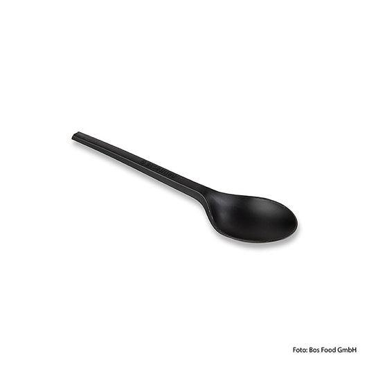 Naturesse Kaffee Löffel, schwarz, 128mm, REUSABLE CPLA, 1.000 St