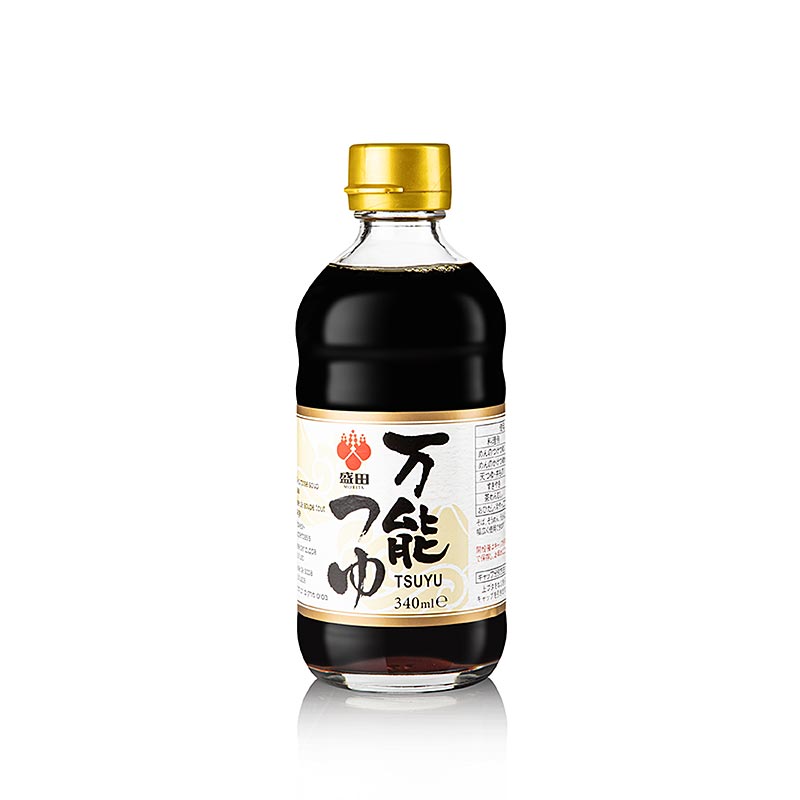 Tsuyu no Moto - Fond de dashi de base avec sauce soja, 340 ml