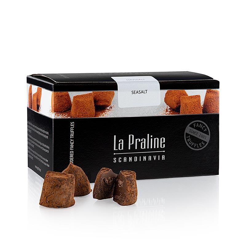 La Praline Fancy Truffles,Schokoladentrüffel mit Meersalz, Schweden, 200 g