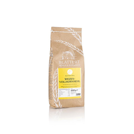 Blattert Mühle Weizen Vollkornmehl, 1 kg