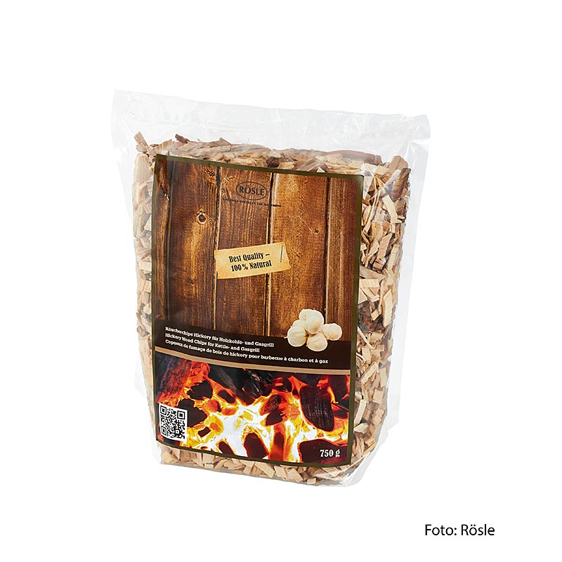 Copeaux de fumage Rösle « Hickory » (25103), 750 g