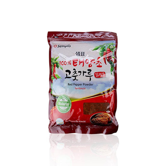 Gochugaru - Peperoncino in polvere per la cucina coreana, piccante, Sempio, 1 kg