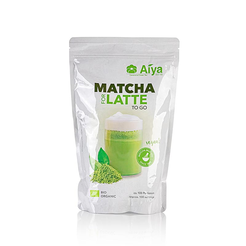 AIYA Professionals - Matcha for Latte, grüner Tee Mix, BIO, 1 kg