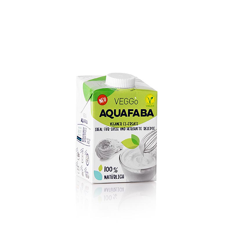Aquafaba, sostituto proteico vegano a base di ceci, 500 ml