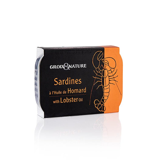 Groix & Nature - Sardines à l'huile de homard, 115 g