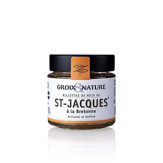 Groix & Nature - Rilettes de coquilles Saint-Jacques, 100 g