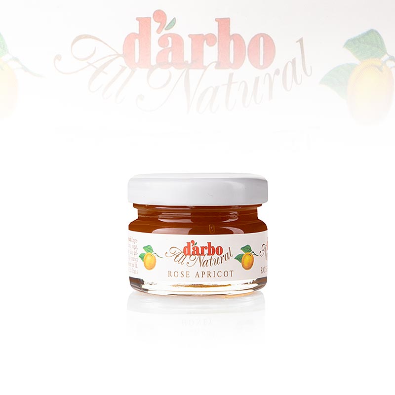 darbo - Marillen Konfitüre Extra, Portionsgläser, 1,68 kg, 60 x 28g