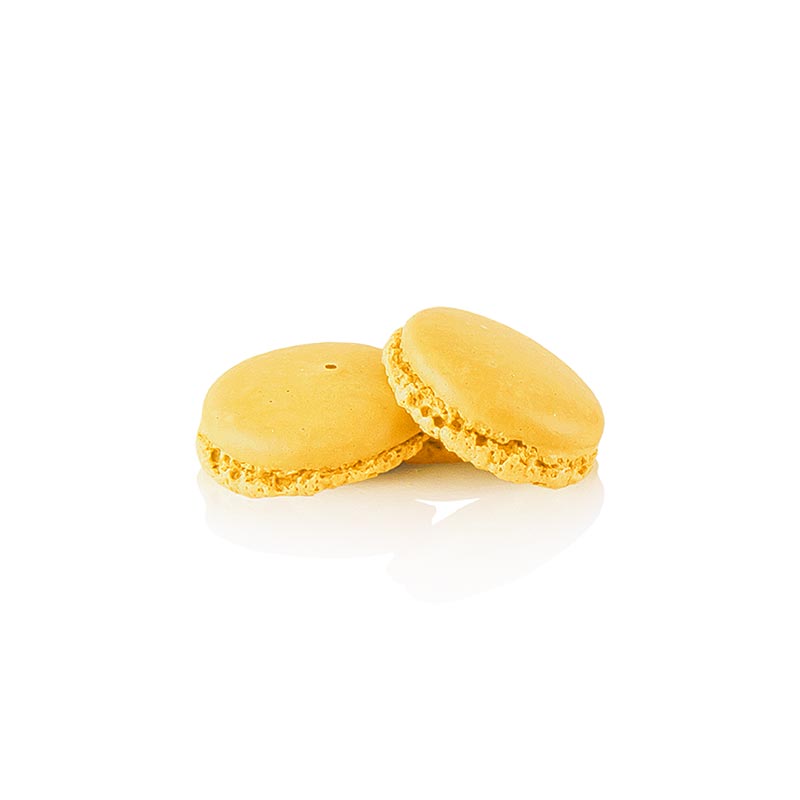 Semilavorati Macarons gialli, non farciti, Ø3,5 cm, 921 g, 384 pz.
