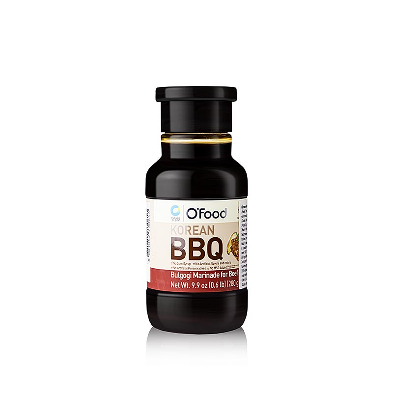 O'FOOD - Marinata per bulgogi alla coreana per carne di manzo, O'FOOD, 280 g