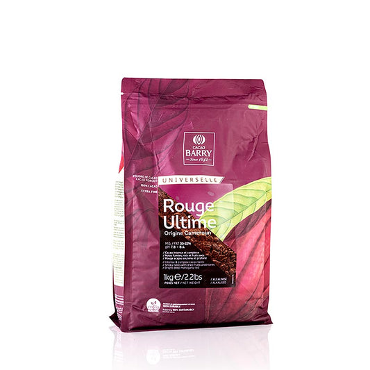 ROUGE ULTIME, alkalisiertes Kakaopulver, schwach entölt (DCP-20RULTI-89B), 1 kg