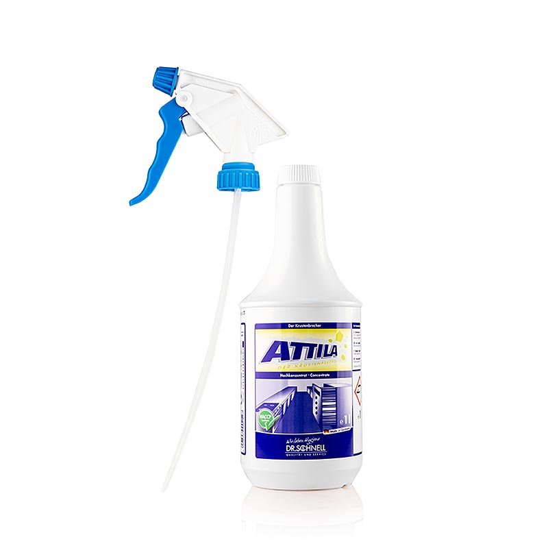 Dr. Schnell - Detergente per barbecue "Attila Krustenbrecher", pronto all'uso, + accessori, 2 l, 2 x 1000 ml | Non alimentari / Ferramenta / Accessori per barbecue | thungourmet