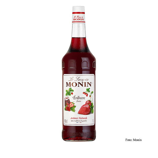 Monin Erdbeere Sirup, 1 l