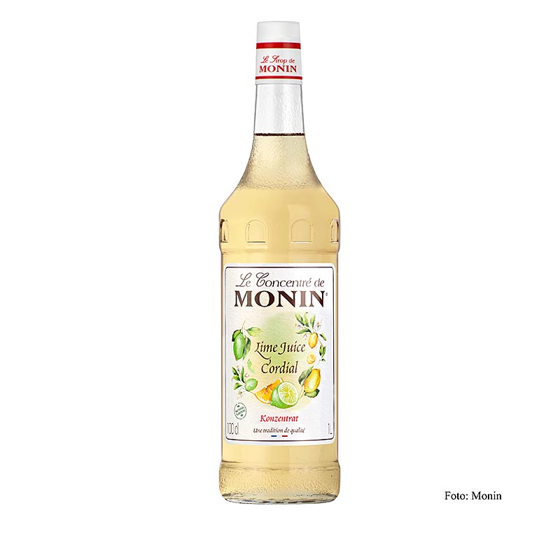 Monin Lime Juice (Limonensaft) "Cordial Mixer", 1 l
