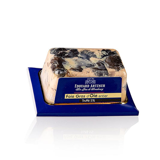 Gänsestopfleberblock mit 5% Trüffel, mit Stücken, Feyel, 180 g