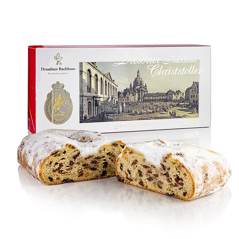 Dresdner Backhaus Christstollen, g.g.A., im Geschenkkarton, 1 kg