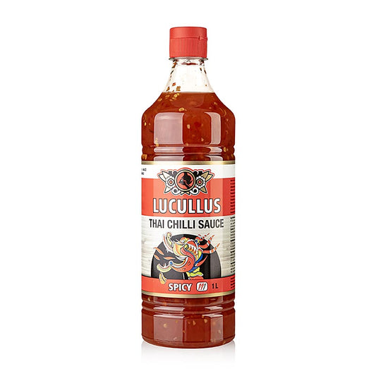 Salsa al peperoncino tailandese, salsa al peperoncino dolce e piccante, LUCULLUS, 1 l