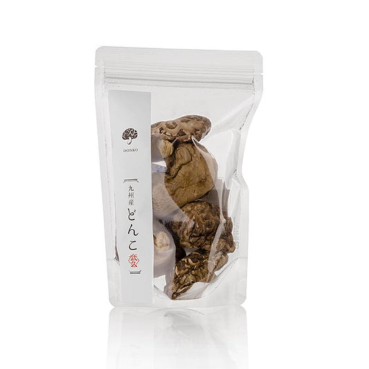 Donko - dickfleischige Shiitake Pilze, getrocknet, Takehisa Japan, 40 g