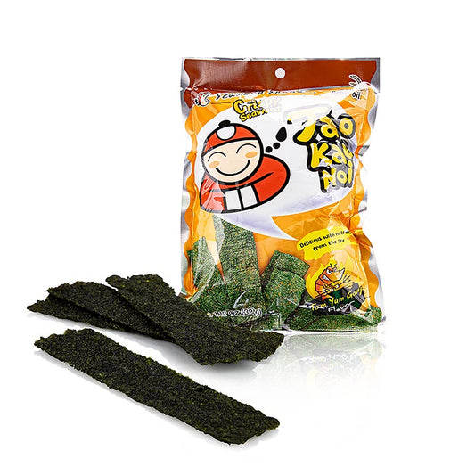Taokaenoi Crispy Seaweed Tom Yum Goon Flavour, Algen Chips, 32 g