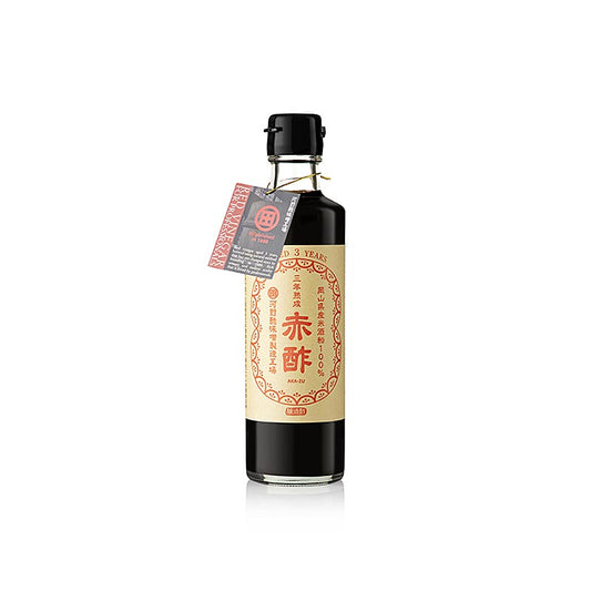 Akazu - Aceto rosso di qualità superiore ottenuto da vinacce di sakè, 3 anni, Kohno Honten, Giappone, 275 ml