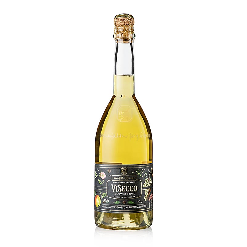 Jörg Geiger - Visecco Sauvignon Blanc, frutta, erbe aromatiche e fiori, analcolico, 750 ml