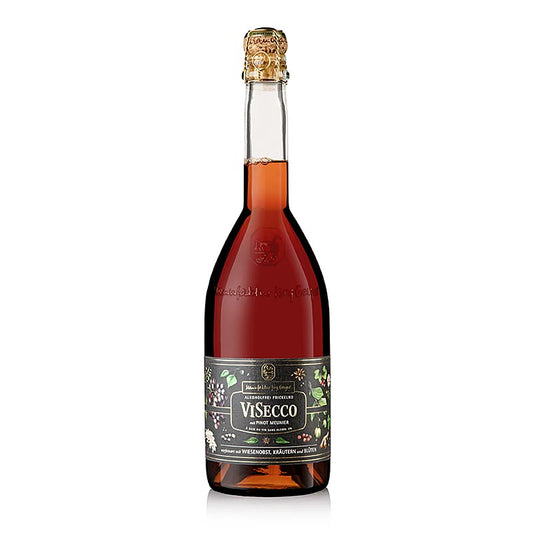 Jörg Geiger - Visecco Pinot Meunier, fruits, herbes et fleurs, sans alcool, 750 ml