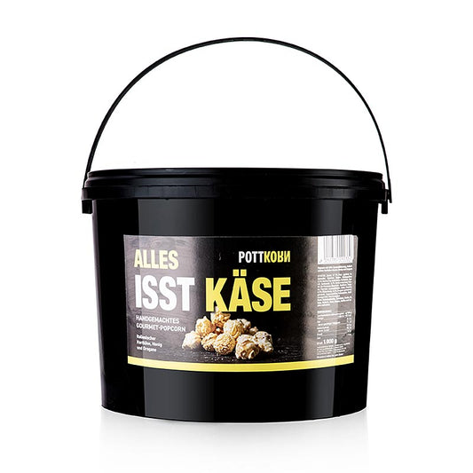 Pottkorn - Tout le monde aime le fromage, pop-corn au Fromage à pâte dure, Miel  à l'origan, 1 kg