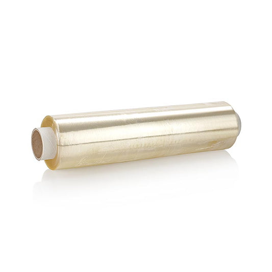 Pellicola trasparente 30cm x 300m, DOA free (per formaggio e carne), 1 pz.