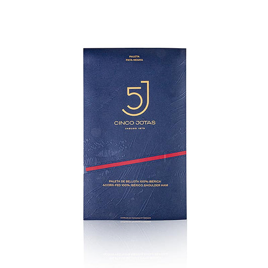 OSBORNE - Cinco Jotas - Jambon d'épaule ibérique 100 % nourri aux glands, coupé à la main, 70 g