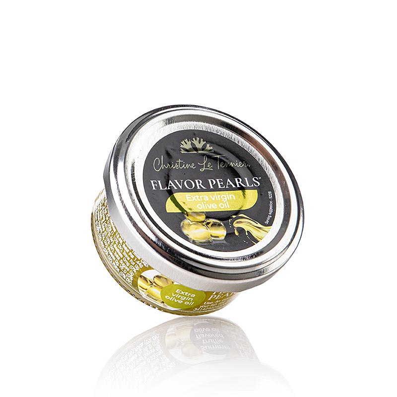 GlobeXplore - Perles D'Huile - Caviale di olio d'oliva, perle di Olio d'oliva sferiche), 45 g