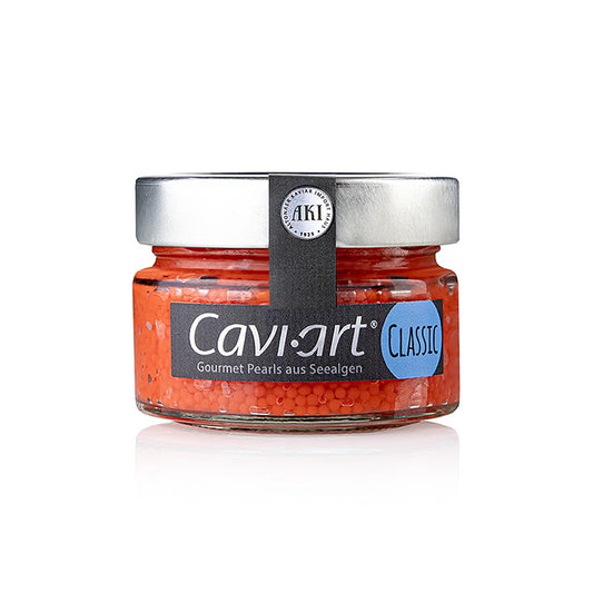 Cavi-art® Caviar d'algues, œufs de poisson - Saveur, végétarien, 100 g