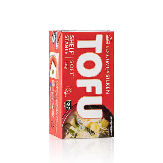 Tofu soyeux, rouge, Mori-Nu / Morinaga, 305 g