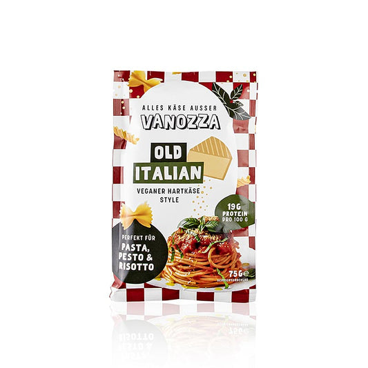 Vanozza - Old Italian, vegane Hartkäsealternative, 75 g