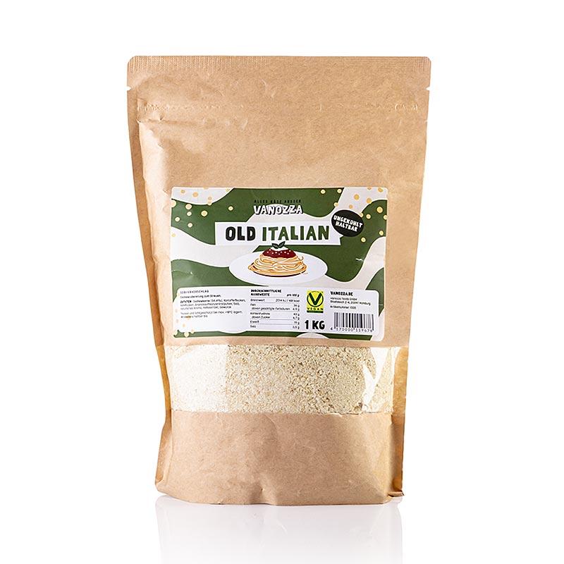 Vanozza - Old Italian, vegane Hartkäsealternative, 1 kg