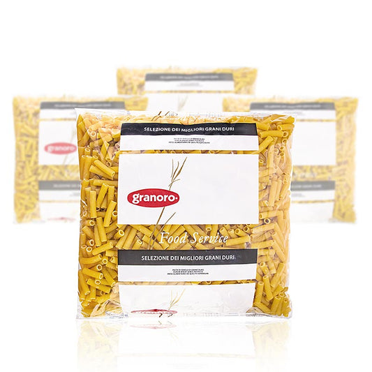 Granoro Canneroni (piccoli tubetti) n. 21, 12 kg, 4 confezioni da 3000 g