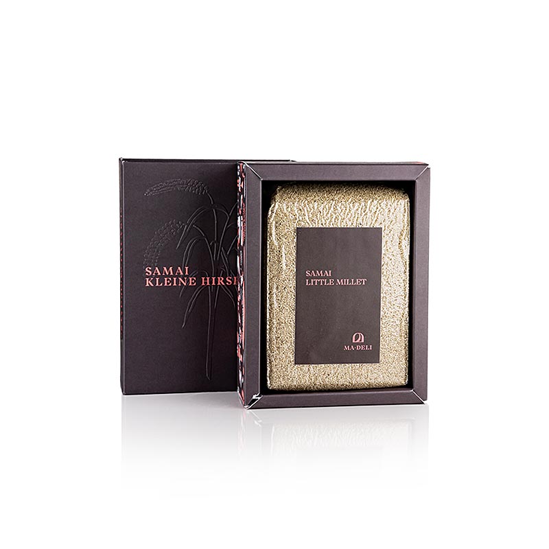 Samai "Kleine Hirse", alte Sorte aus Tamil Nadu, Indien, Ma-Deli, 500 g