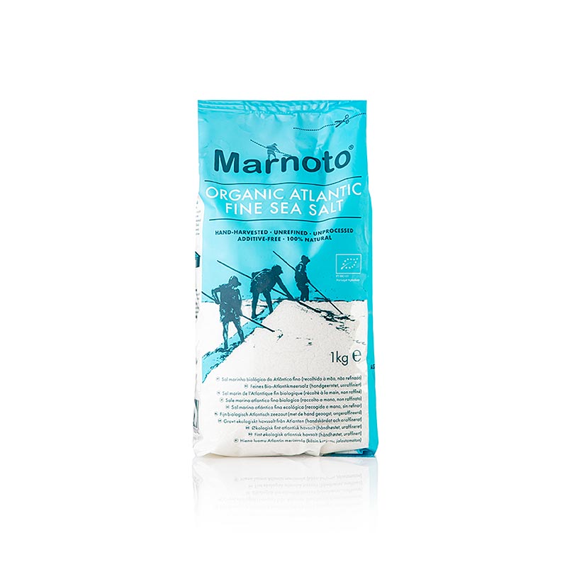 Sal Marinho Tradicional Meersalz, grob, weiß, feucht, Marnoto, BIO, 1 kg