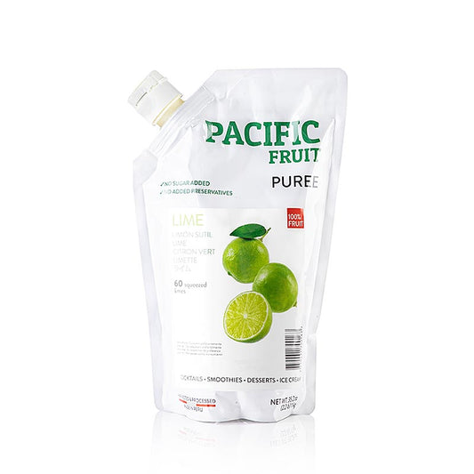 Purée de citron vert Pacific Fruit, 100 %, Pérou, 1 kg