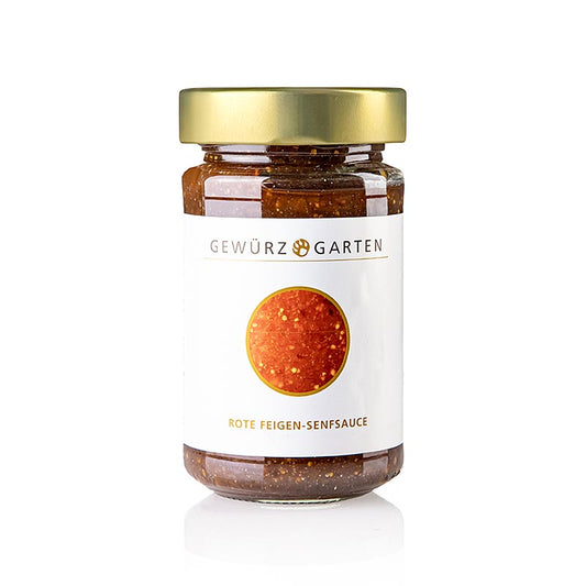 Gewürzgarten : sauce à la moutarde et aux figues rouges, 225 ml