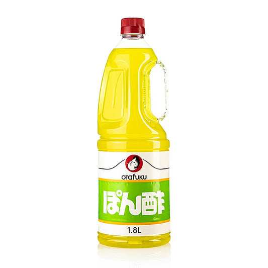 Ponzu Pon, vinaigre de citron (assaisonnement aux agrumes), Otafuku (OGM), 1,8 l