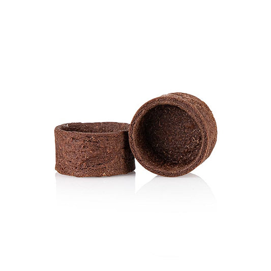 Tartellette da dessert al cioccolato, Ø 47 x 19 mm (altezza), La Rose Noire SRCH125, 1,125 kg, 125 pezzi