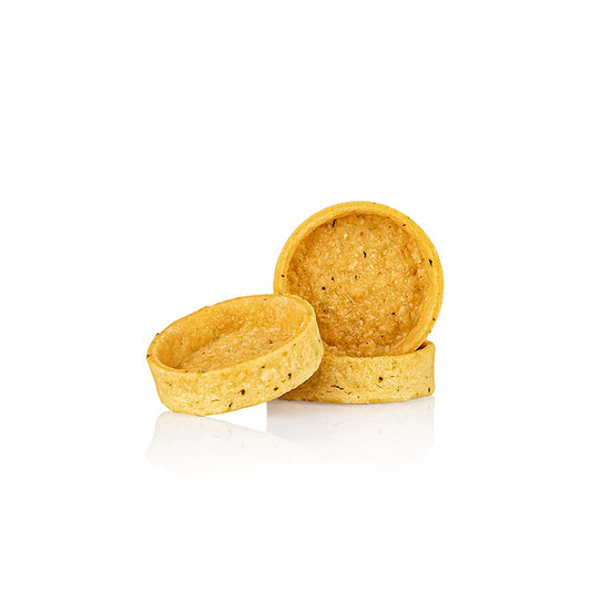 Tartellette snack alle erbe aromatiche, Ø 33 x 10 mm (altezza), La Rose Noire, AOPSTMRSA210, 840 g, 210 pezzi