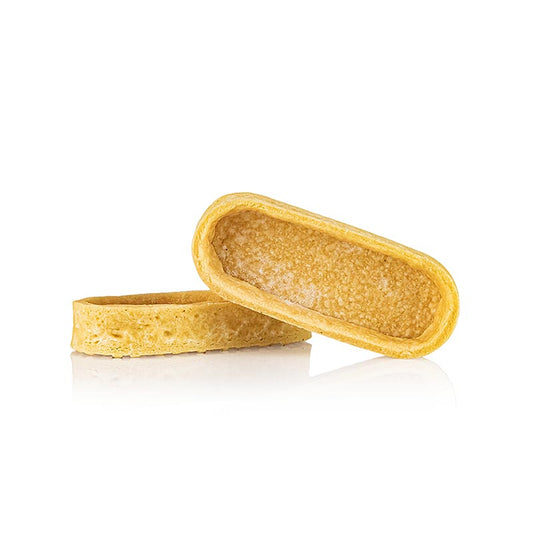 Tartellette da dessert alla vaniglia, éclair, 76x29x14 mm, La Rose Noire, 1,323 kg, 147 pezzi